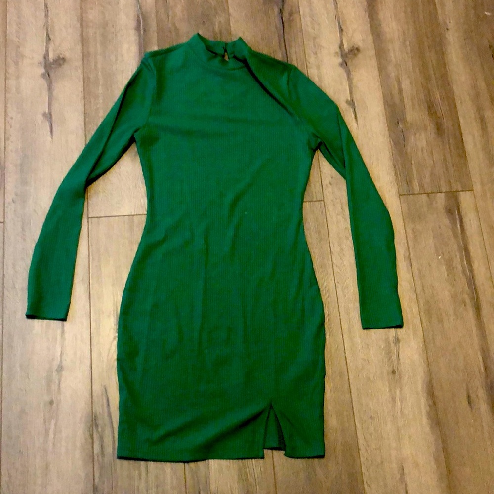 Green dress